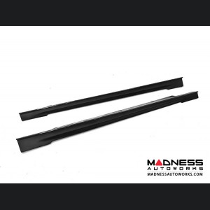 Tesla Model S Side Skirts Extensions - Carbon Fiber 